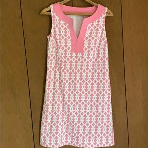 New York & Company pink printed dress